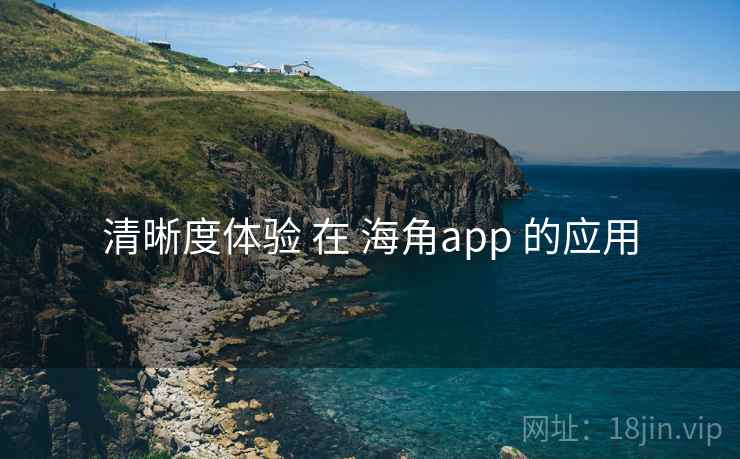 清晰度体验 在 海角app 的应用